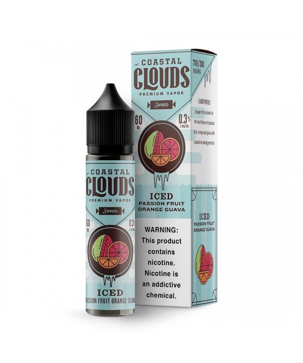 Iced Passion Fruit Orange Guava by Coastal Clouds 60ml