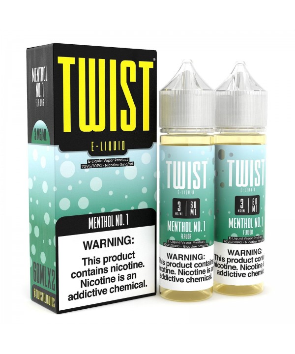 Menthol No.1 by Twist E-Liquids 120ml