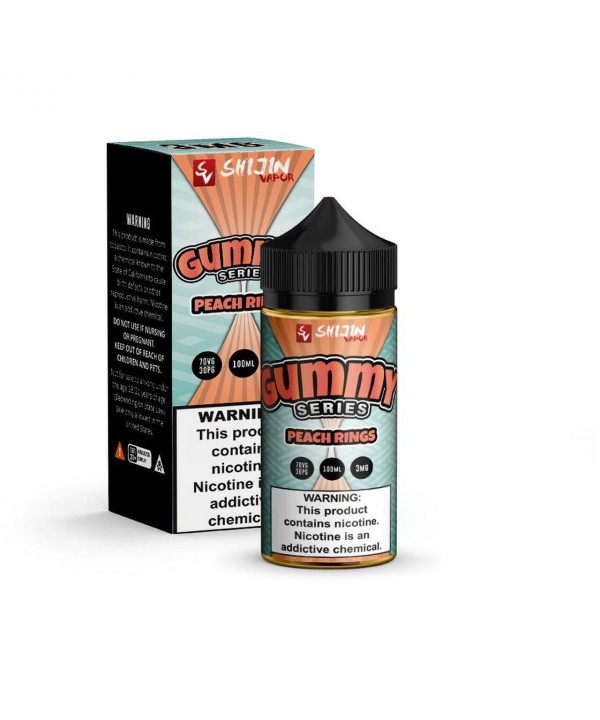 Peach Rings by Shijin Vapor Gummy Series E-Liquid ...