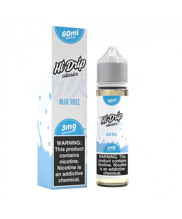 Blue Razz by Hi-Drip Classics E-Liquid 60ML