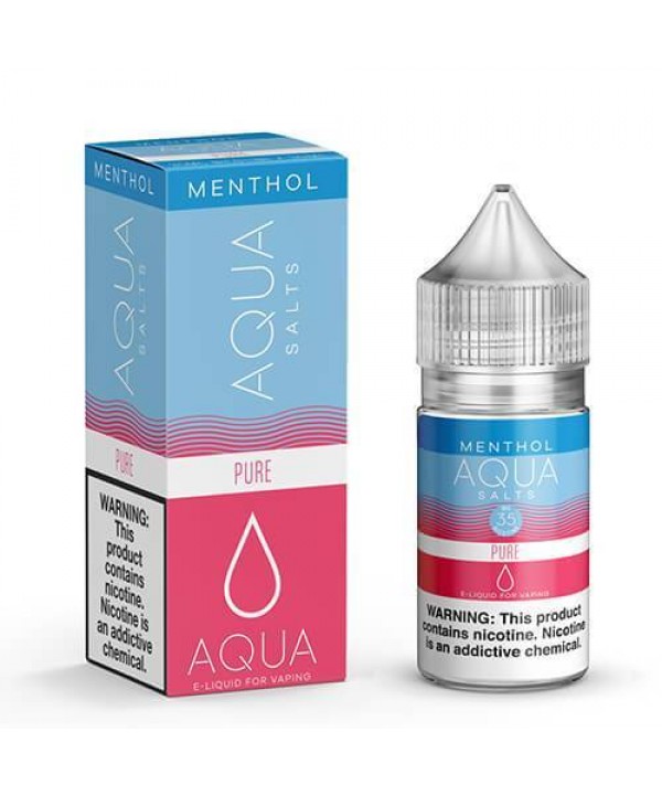 Pure Menthol by Aqua Synthetic Nicotine Salts 30ML