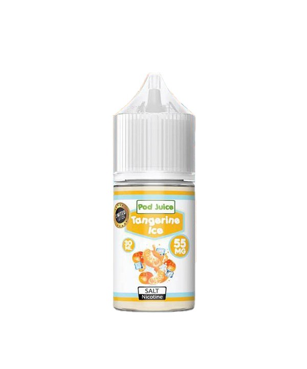 Tangerine Ice Salt by Pod Juice E-Liquid | 30mL