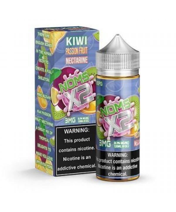 Kiwi Passion Fruit Nectarine by NOMS X2 120ml