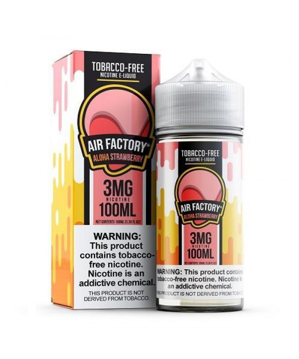 Aloha Strawberry by Air Factory Synthetic Nicotine 100ML