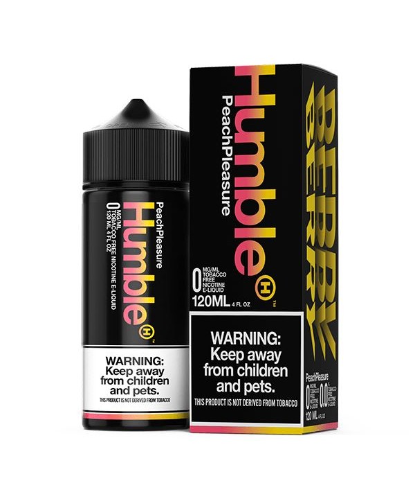 Peach Pleasure Tobacco-Free Nicotine By Humble 120ML