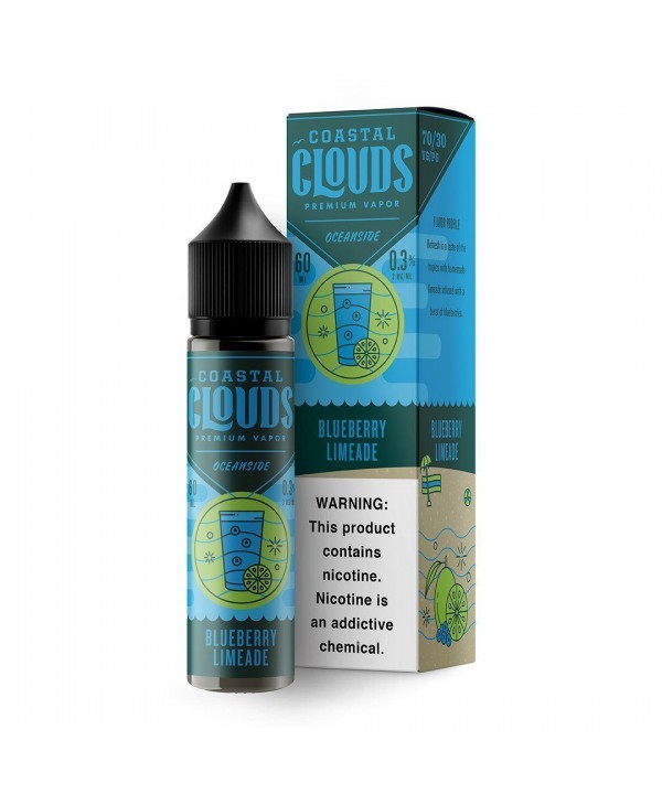 Blueberry Limeade by Coastal Clouds 60ml