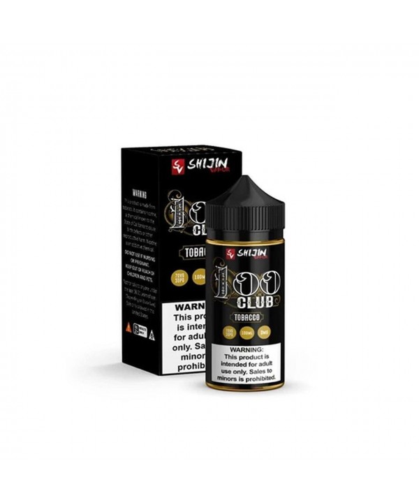 Tobacco by Shijin Vapor 100 Club E-Liquid 100ml