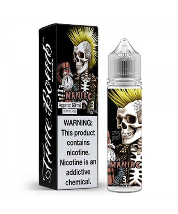Time Bomb Vapors | Maniac 60ML Eliquid