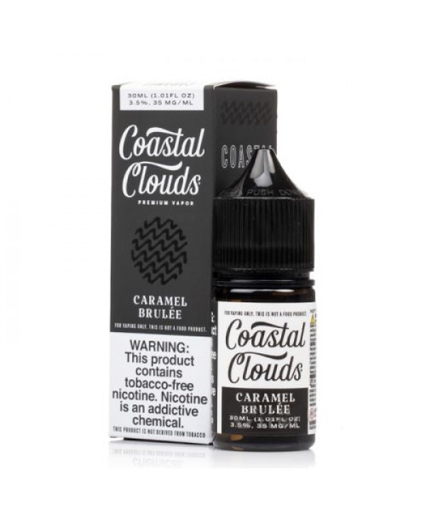 Caramel Brulee by Coastal Clouds Salt TFN 30ml