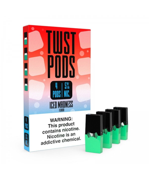 TWST PODS | Iced Madness JUUL Compatible Pods - 5 ...