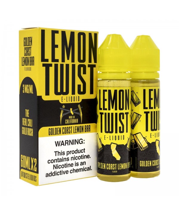 TWIST | Golden Coast Lemon Bar 120ML eLiquid