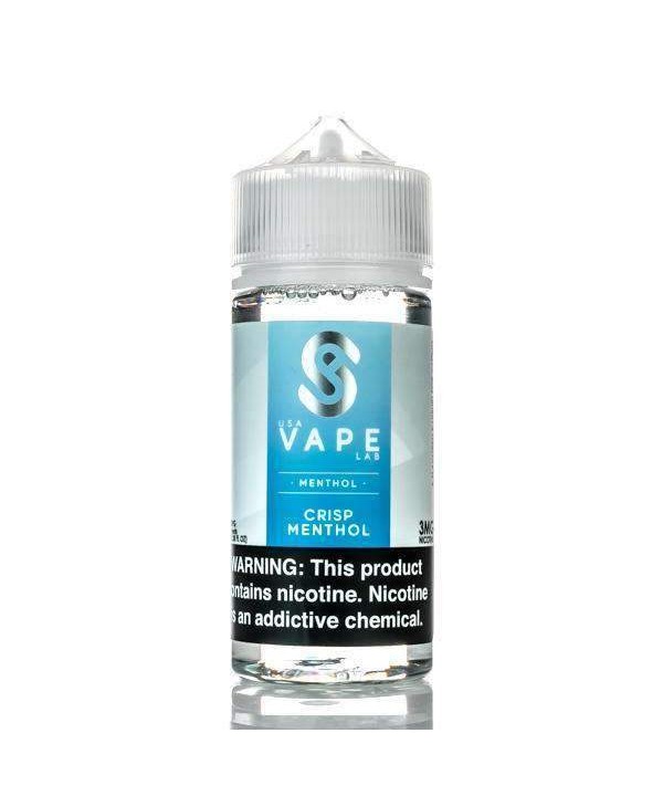 USA VAPE LABS | Crisp Menthol 100ML eLiquid