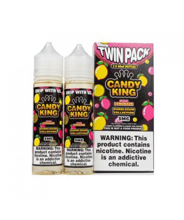 Pink Lemonade by Candy King Bubblegum 120ml