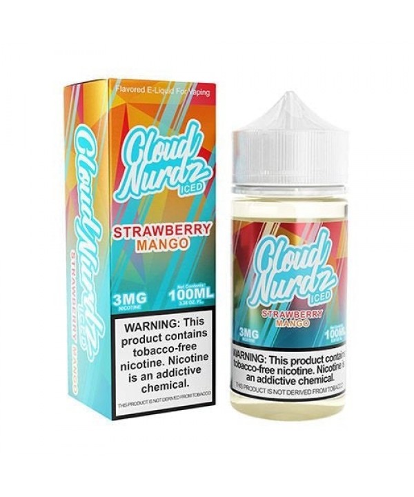 Iced Strawberry Mango by Cloud Nurdz TFN 100ml