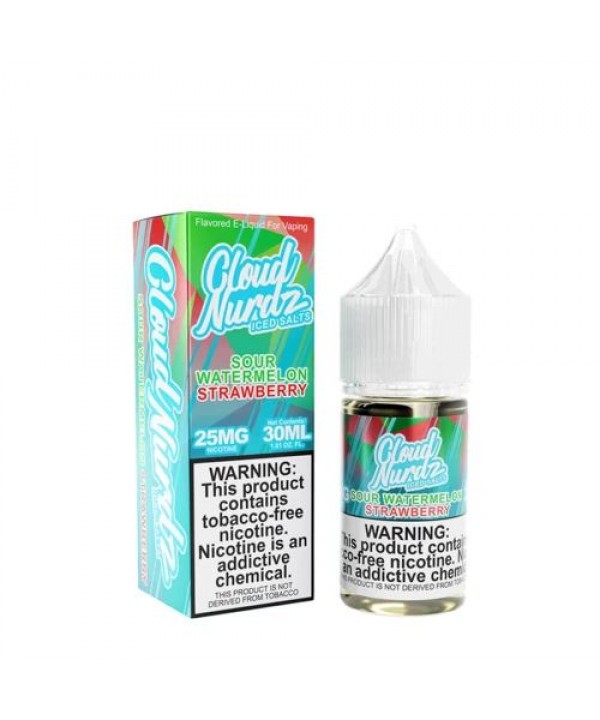 Sour Watermelon Strawberry Iced by Cloud Nurdz TFN...