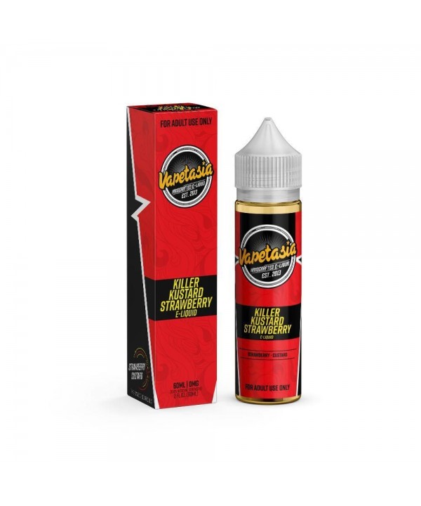 VAPETASIA | Strawberry Killer Kustard 60ML eLiquid