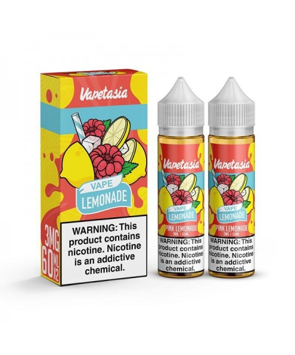 VAPETASIA | Pink Lemonade 2X60ML eLiquid