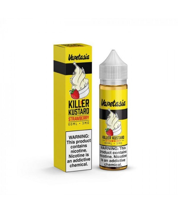 VAPETASIA | Strawberry Killer Kustard 60ML eLiquid