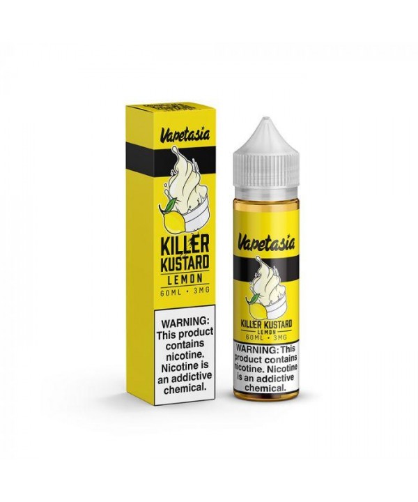 VAPETASIA | Killer Kustard Lemon 60ML eLiquid