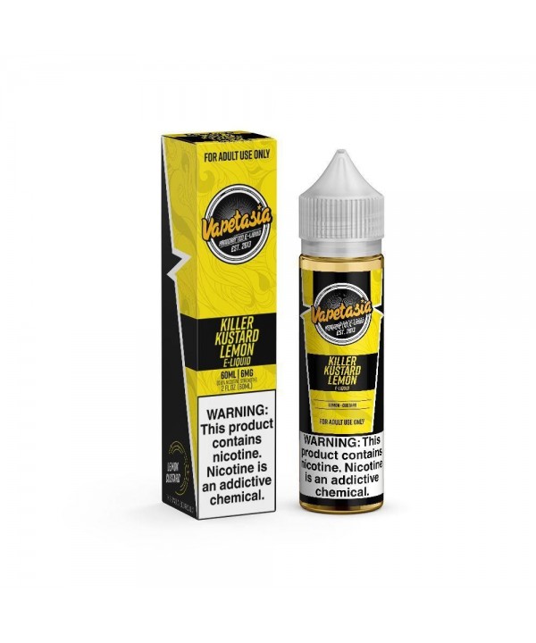 VAPETASIA | Killer Kustard Lemon 60ML eLiquid