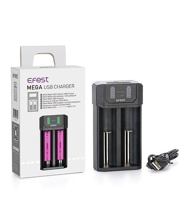 Efest Mega USB Charger (2-Bay)