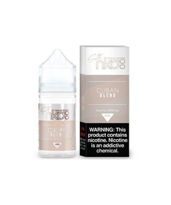 Cuban Blend by Naked 100 Salt 30ml