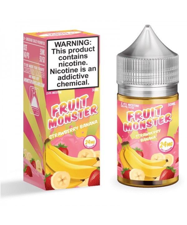 Strawberry Banana by Jam Monster Salts 30ml