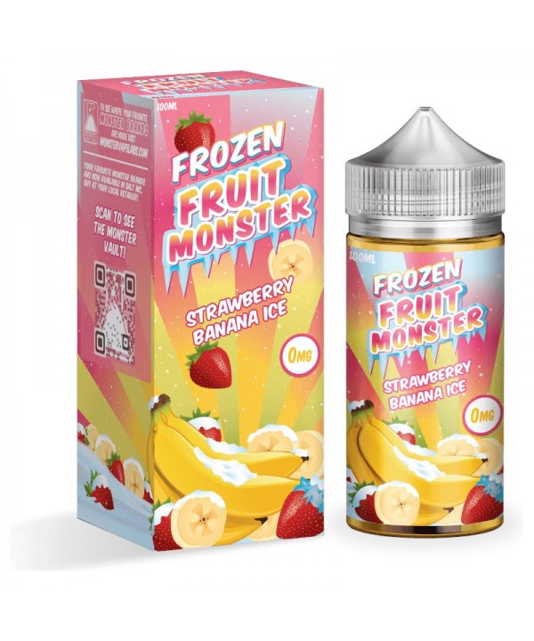 Strawberry Banana Ice by Jam Monster 100ml