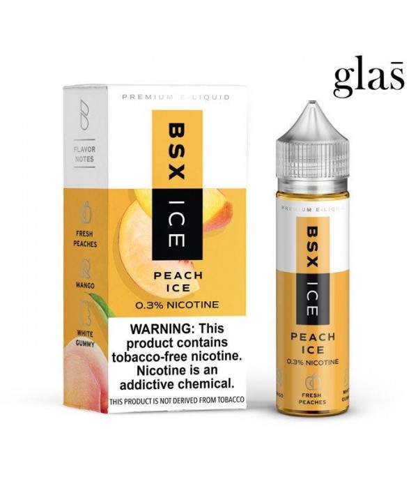 Peach Ice by BSX Tobacco-Free Nicotine Series 60ml