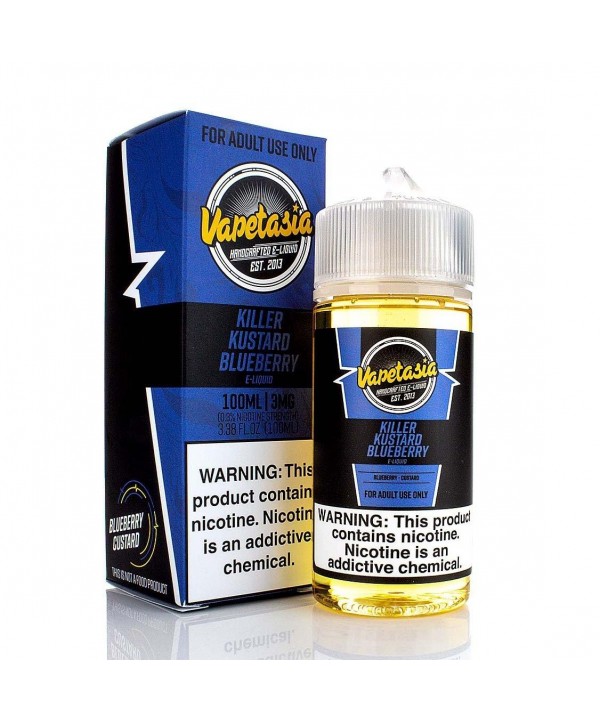 Killer Kustard Blueberry by Vapetasia 100ml