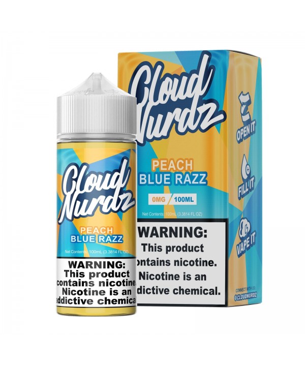 Peach Blue Razz by Cloud Nurdz 100ml