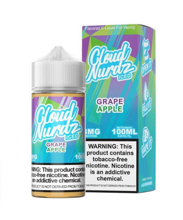 Grape Apple Iced by Cloud Nurdz TFN 100ml