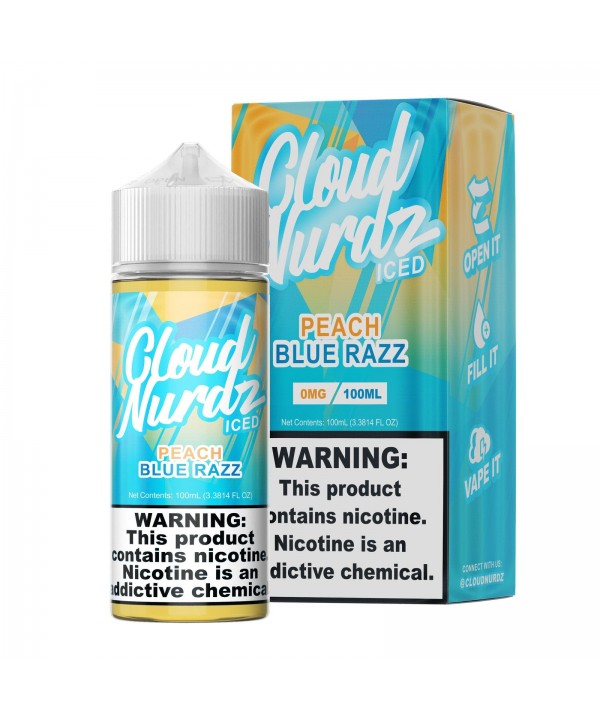 Peach Blue Raspberry Iced by Cloud Nurdz TFN 100ml