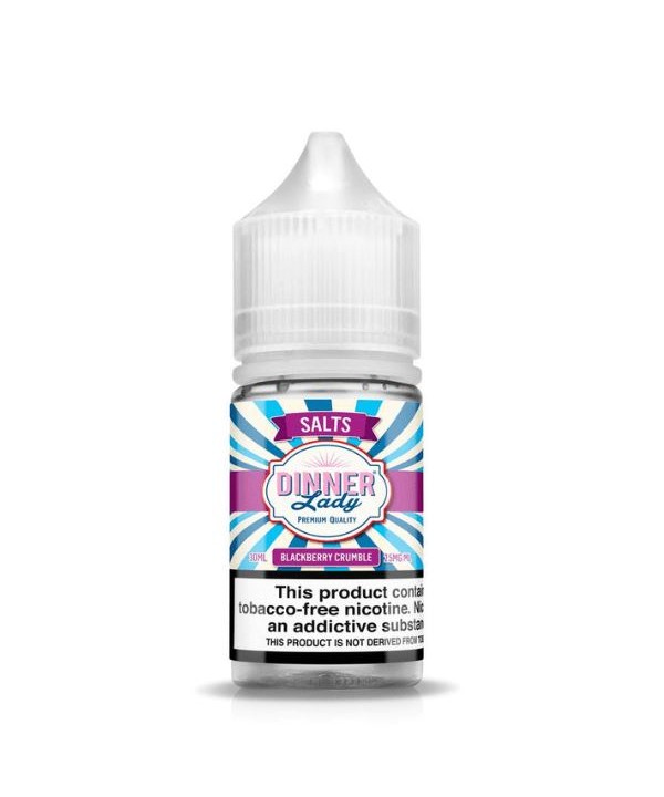 Blackberry Crumble by Dinner Lady Tobacco-Free Nicotine Salt 30ml