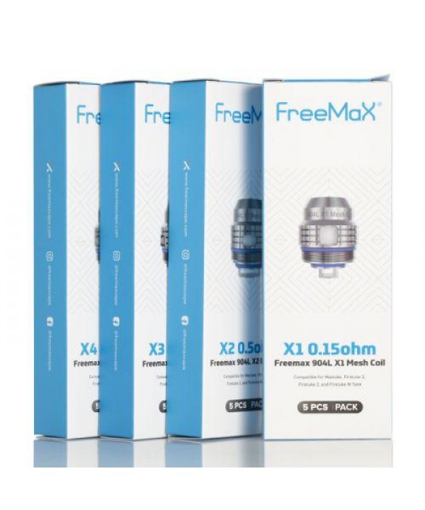 FreeMaX Maxluke 904L X Replacement Coils (5-Pack)