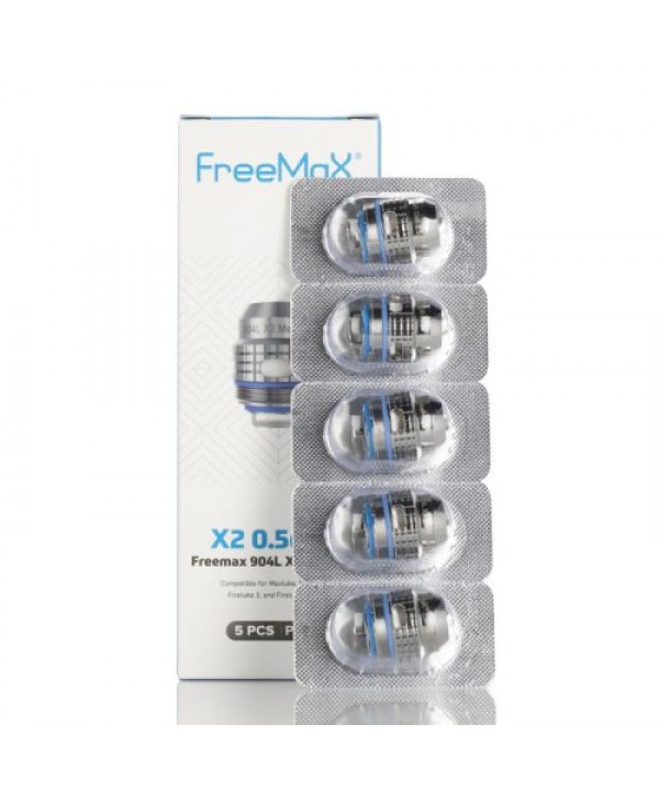 FreeMaX Maxluke 904L X Replacement Coils (5-Pack)