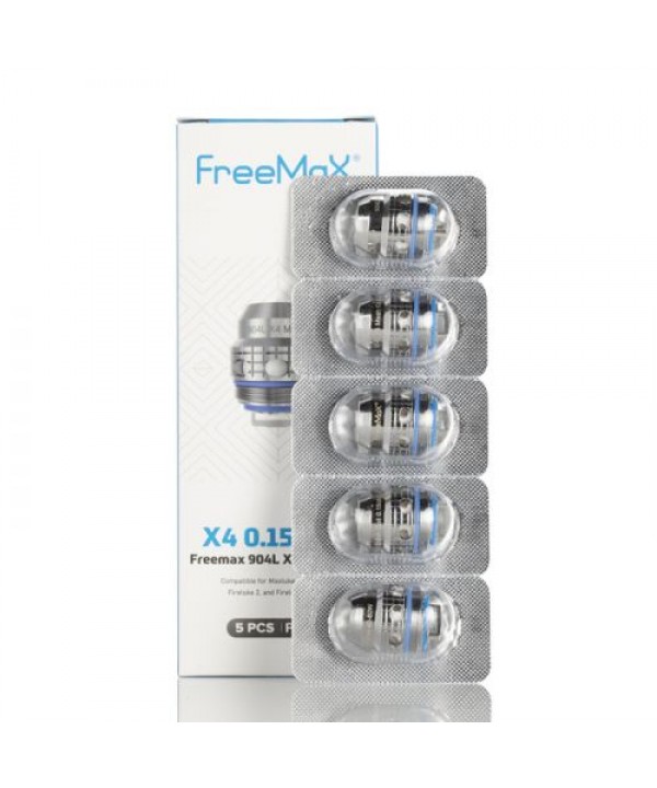 FreeMaX Maxluke 904L X Replacement Coils (5-Pack)