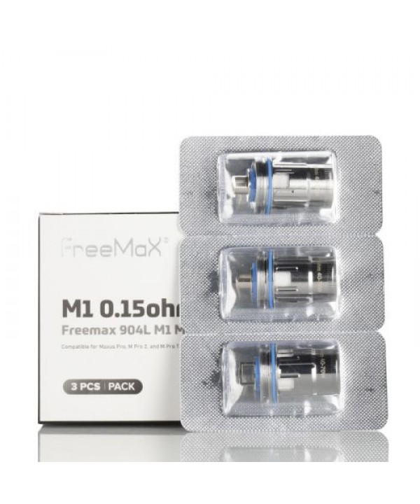 FreeMaX Maxus Pro 904L M Replacement Coils (3-Pack)