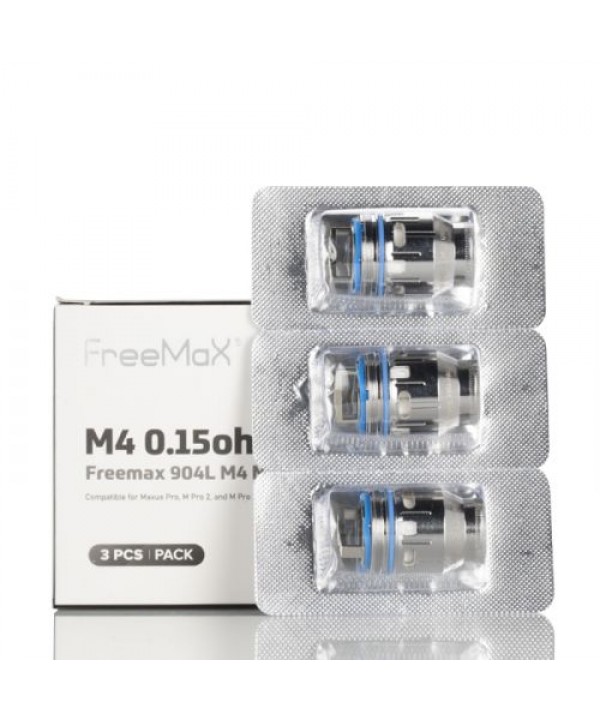 FreeMaX Maxus Pro 904L M Replacement Coils (3-Pack)