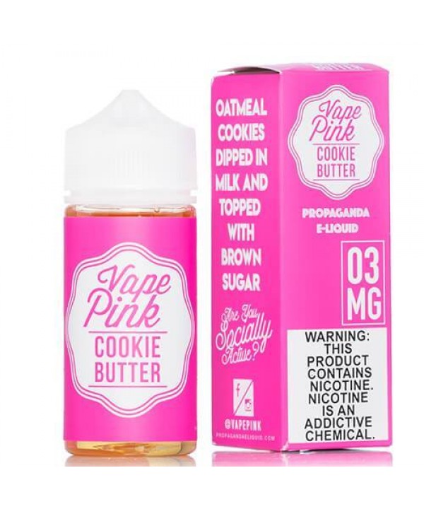 Cookie Butter by Vape Pink E-Liquid 100ml