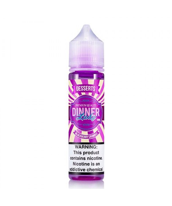 Blackberry Crumble By Dinner Lady Tobacco-Free Nicotine 60ml