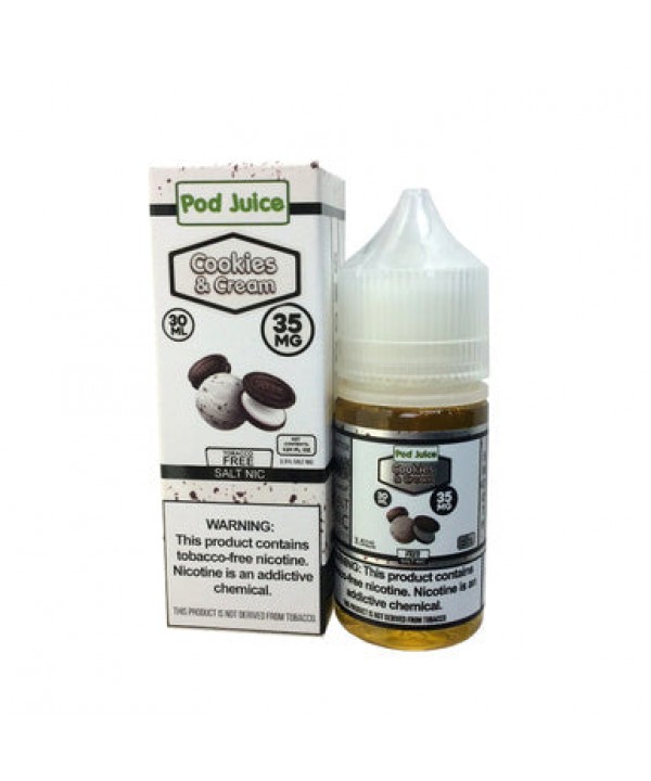 Cookies & Cream by Pod Juice Salt