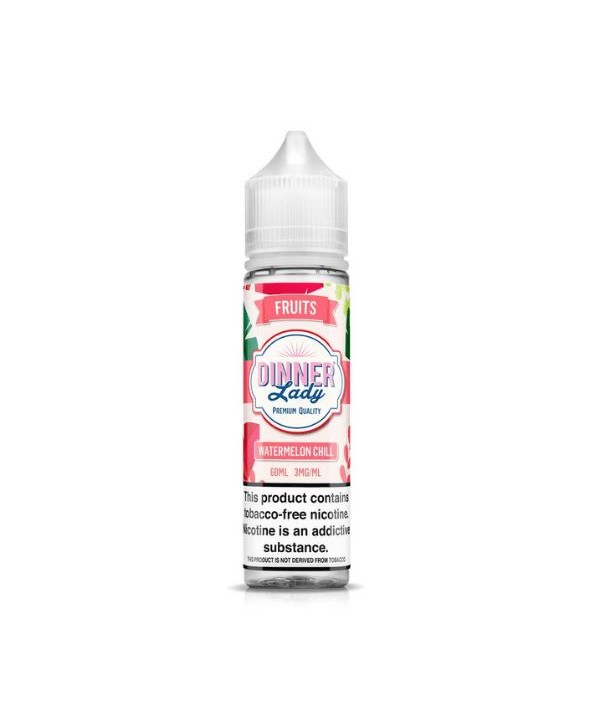 Watermelon Chill by Dinner Lady Tobacco-Free Nicotine 60ml