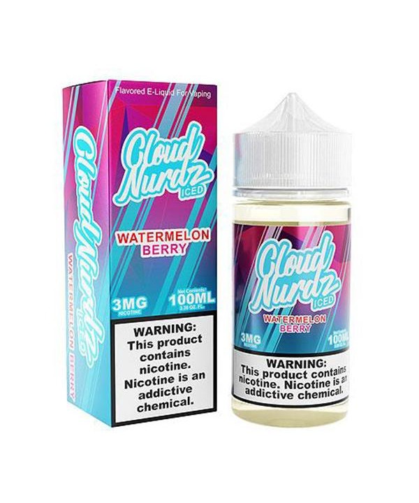 Watermelon Berry Iced by Cloud Nurdz Ice TFN 100ML