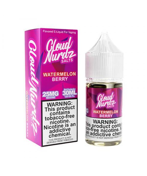 Watermelon Berry by Cloud Nurdz TFN Salts E-Liquid