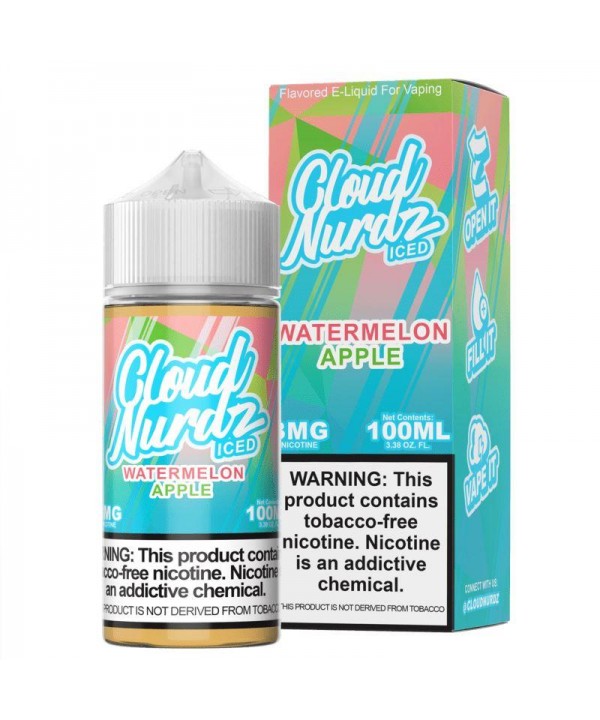 Watermelon Apple Iced by Cloud Nurdz TFN 100ml