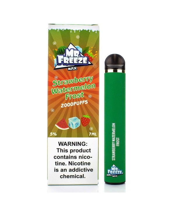 Mr. Freeze Max Disposable Device 5% (Individual) - 2000 Puffs