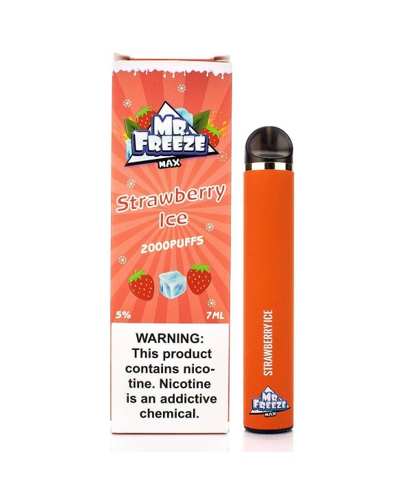 Mr. Freeze Max Disposable Device 5% (Individual) - 2000 Puffs