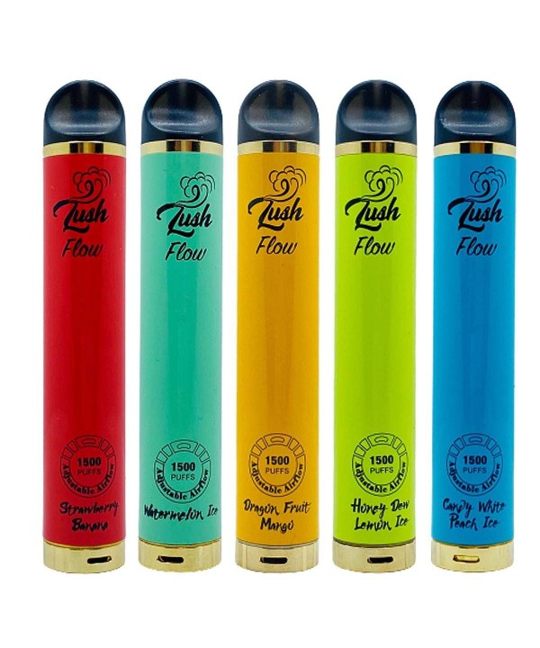 Lush Flow Disposable E-Cigs (1500 Puffs)