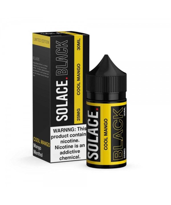 SOLACE BLACK | Cool Mango 30ML eLiquid *CLEARANCE*